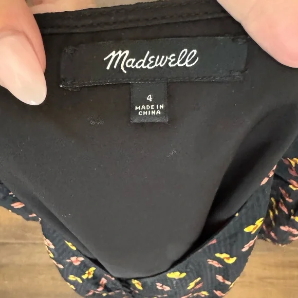 Madewell Floral Top - Picture 3 of 3